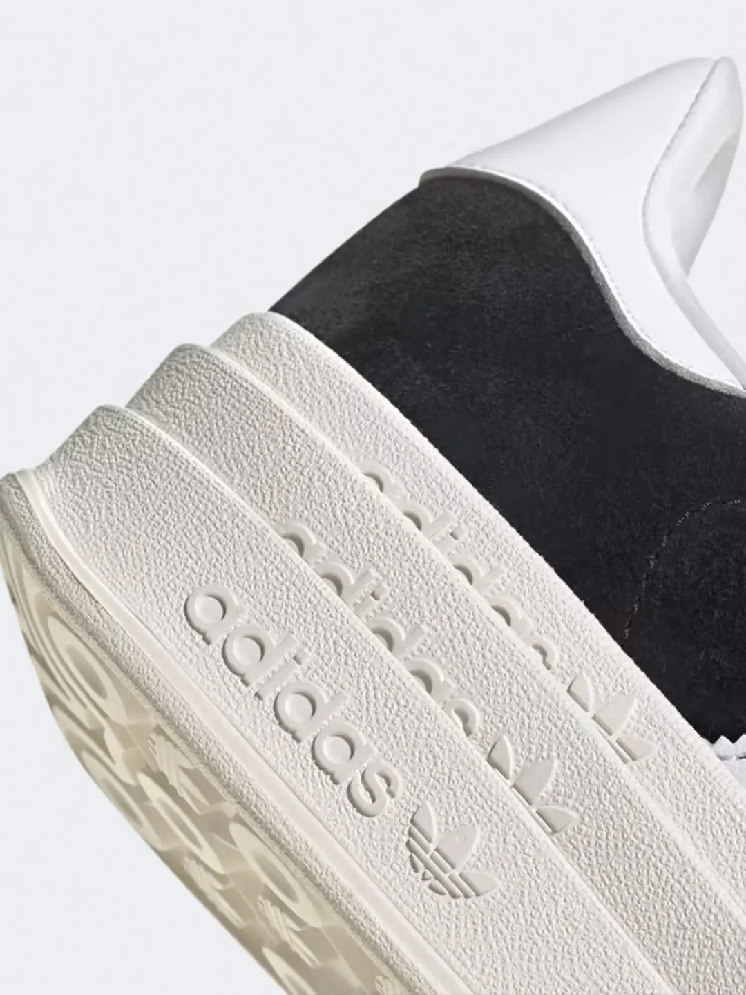 Adidas Gazelle Bold W sneakers nero platform