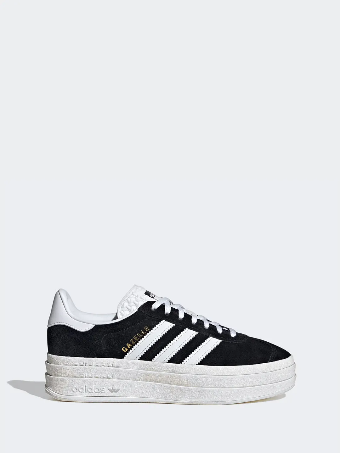 Adidas Gazelle Bold W sneakers nero platform