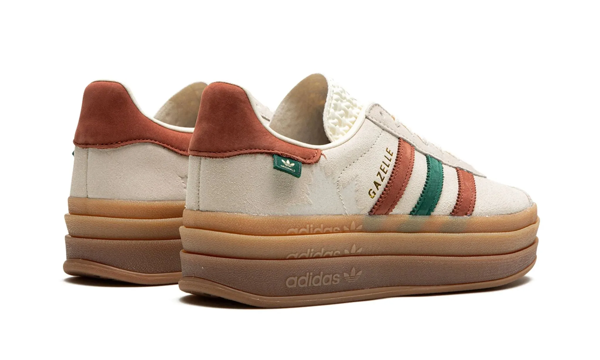 Adidas Gazelle Bold  WMNS "Cream White / Wild Sepia