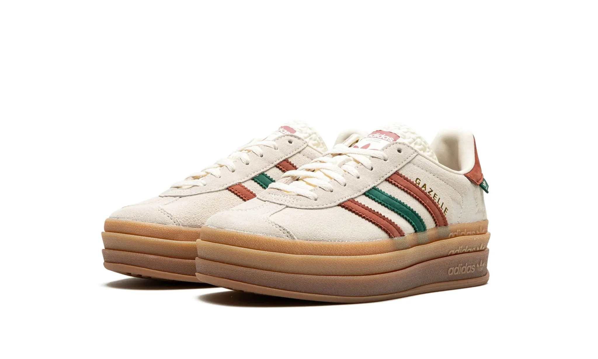 Adidas Gazelle Bold  WMNS "Cream White / Wild Sepia