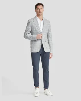 Blake Linen Blend Check Blazer