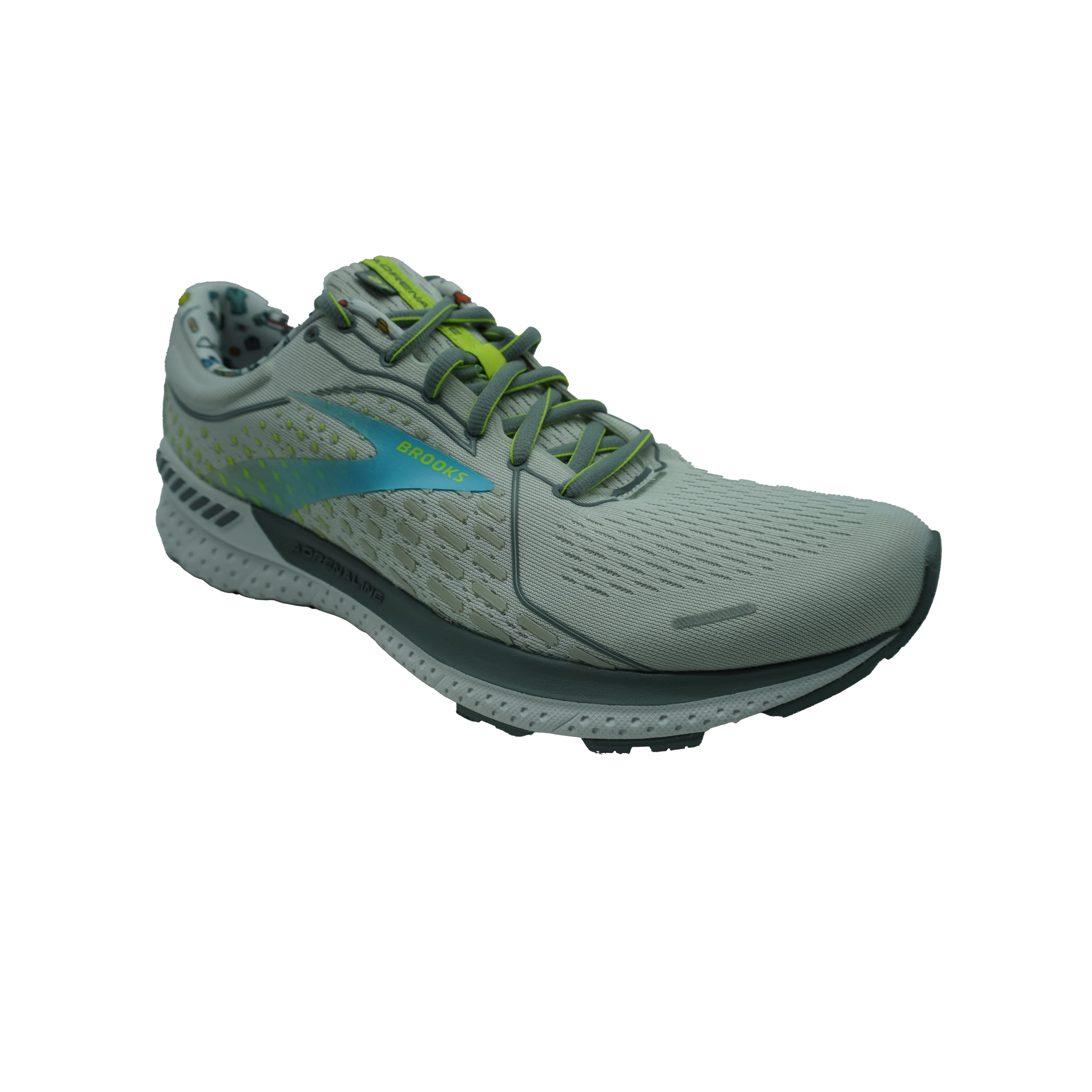 Brooks Men's Adrenaline GTS 21 Medical Running Shoes Gray Blue Size 10