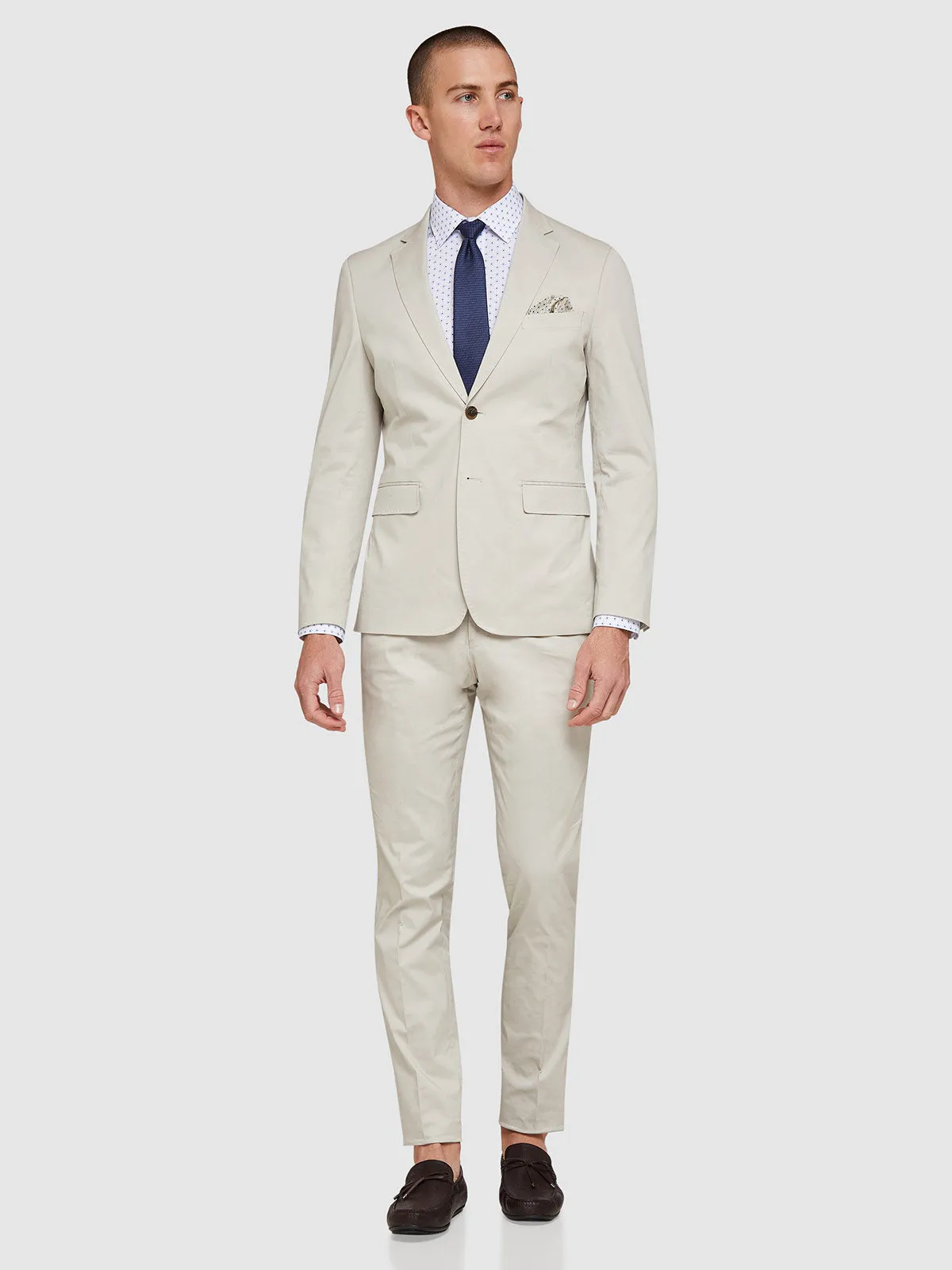 Byron Cotton Strech Suit Trousers