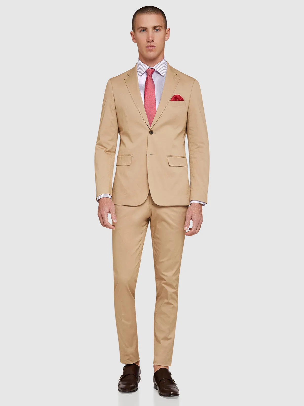 Byron Cotton Strech Suit Trousers