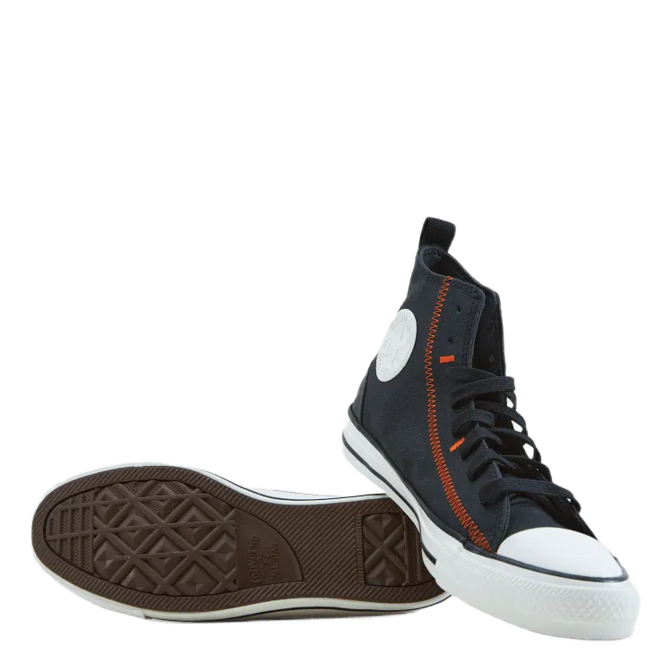Chuck Taylor All Star Black/storm Wind/bold Mandarin
