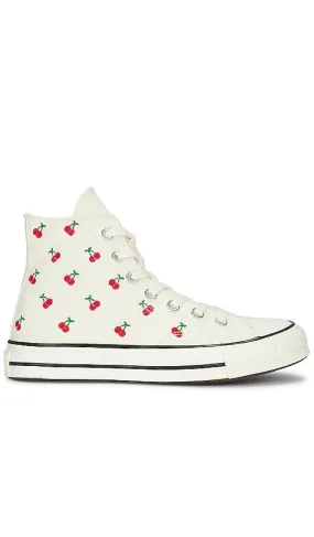 Converse Chuck 70 Cherries Sneaker in White