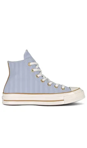 Converse Chuck 70 Herringbone Stripe Sneaker in Baby Blue