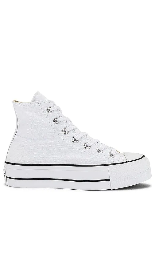 Converse Chuck Taylor All Star Lift Hi Sneaker in White