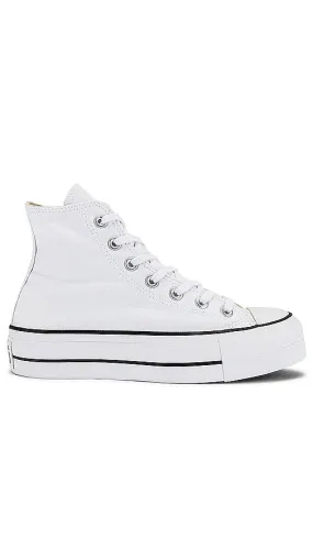 Converse Chuck Taylor All Star Lift Hi Sneaker in White