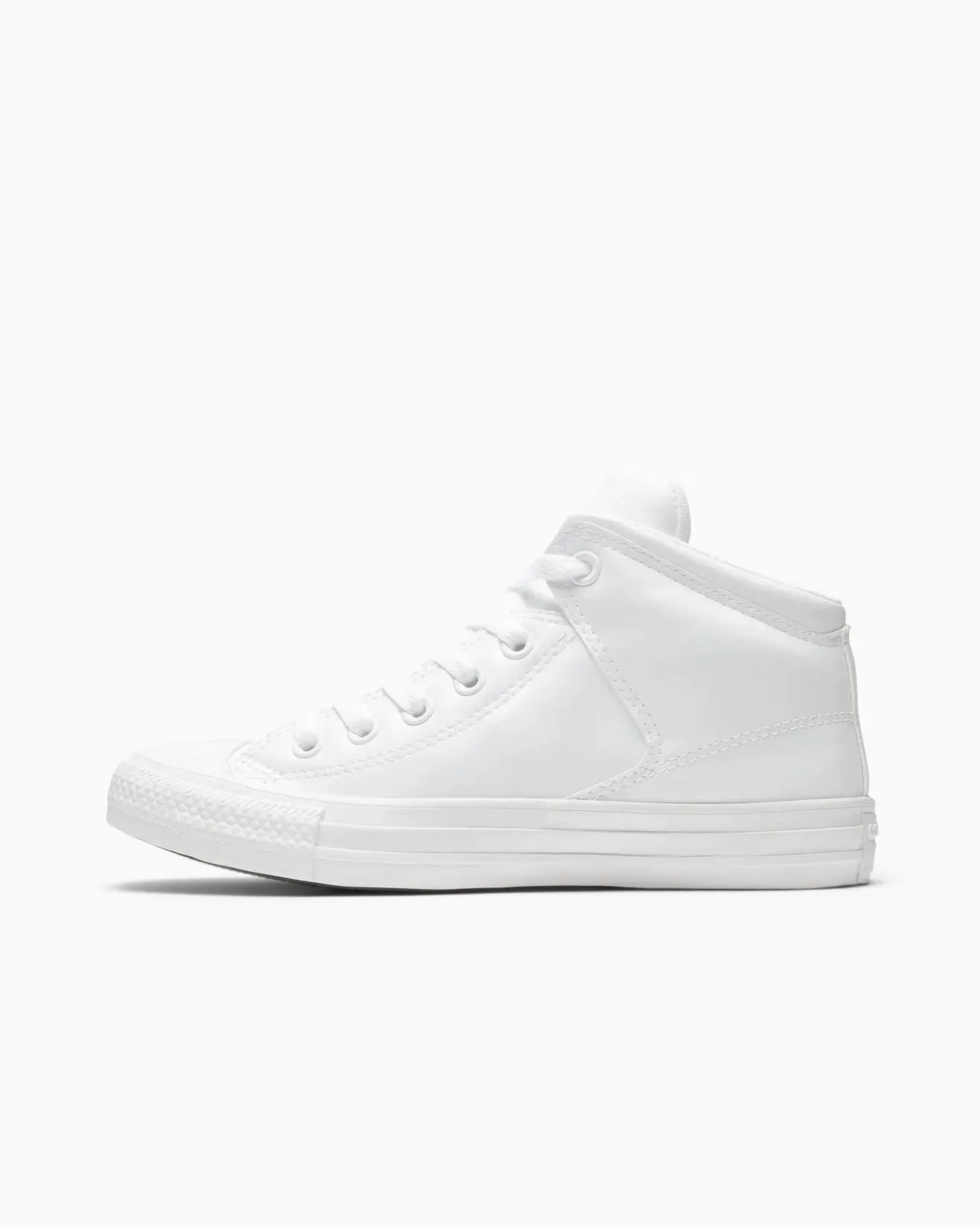 .Converse Chuck Taylor All Star White Mono High Cut High Street Mid  - (A10448) - OSM - R1L6
