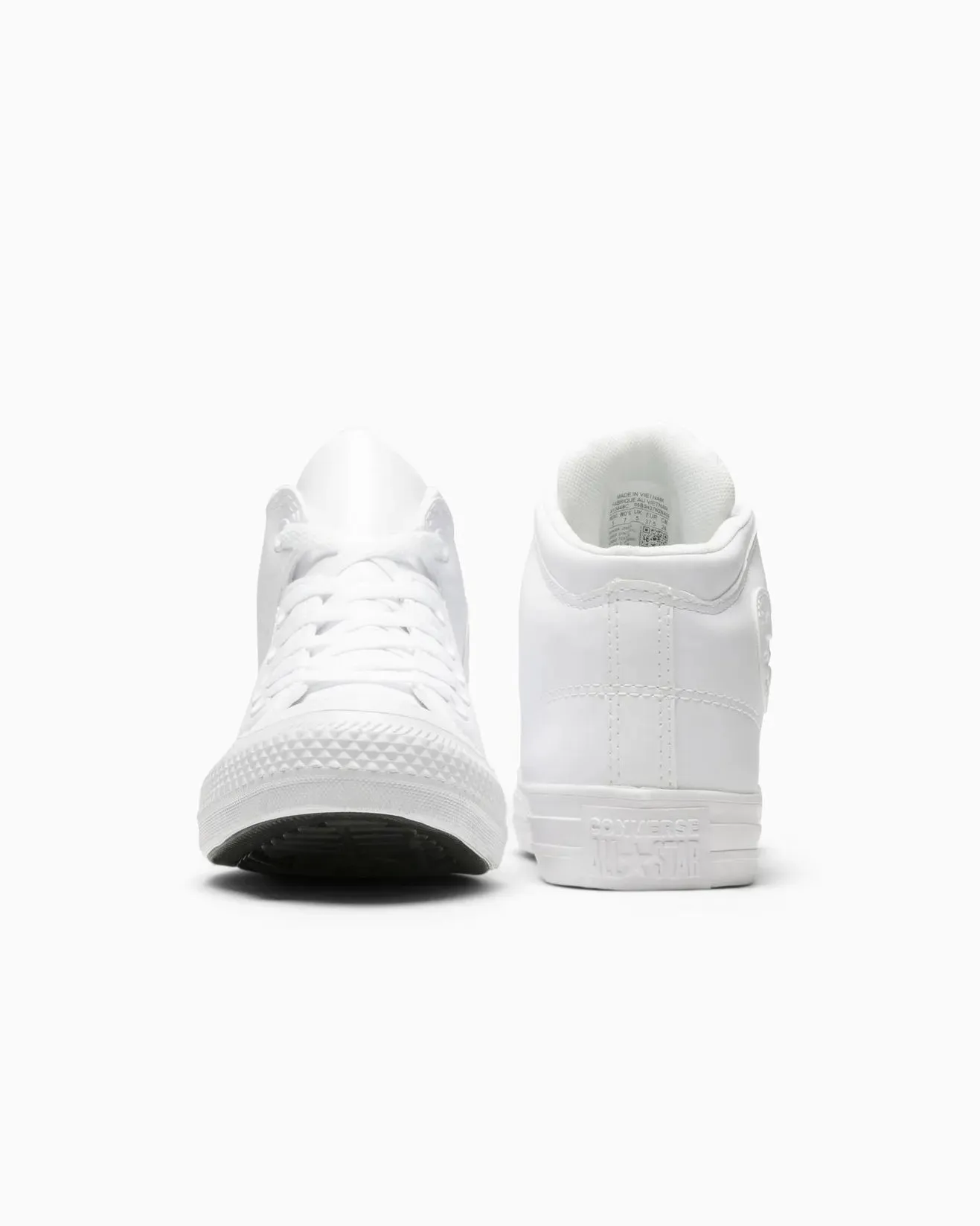 .Converse Chuck Taylor All Star White Mono High Cut High Street Mid  - (A10448) - OSM - R1L6