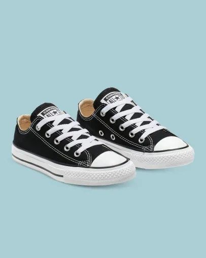 Converse Kids Chuck Taylor Core Canvas Low Shoe - Black