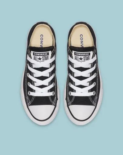 Converse Kids Chuck Taylor Core Canvas Low Shoe - Black