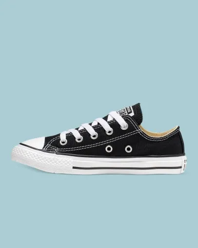 Converse Kids Chuck Taylor Core Canvas Low Shoe - Black