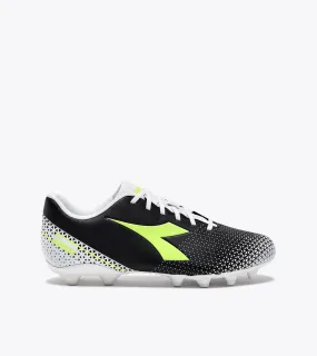 Diadora Pichichi 6 MG14 Adult Soccer Cleats - Black/Fluorescent