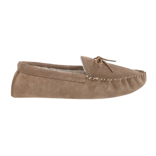 Draper Maine Mens Sheepskin Moccasin Slippers