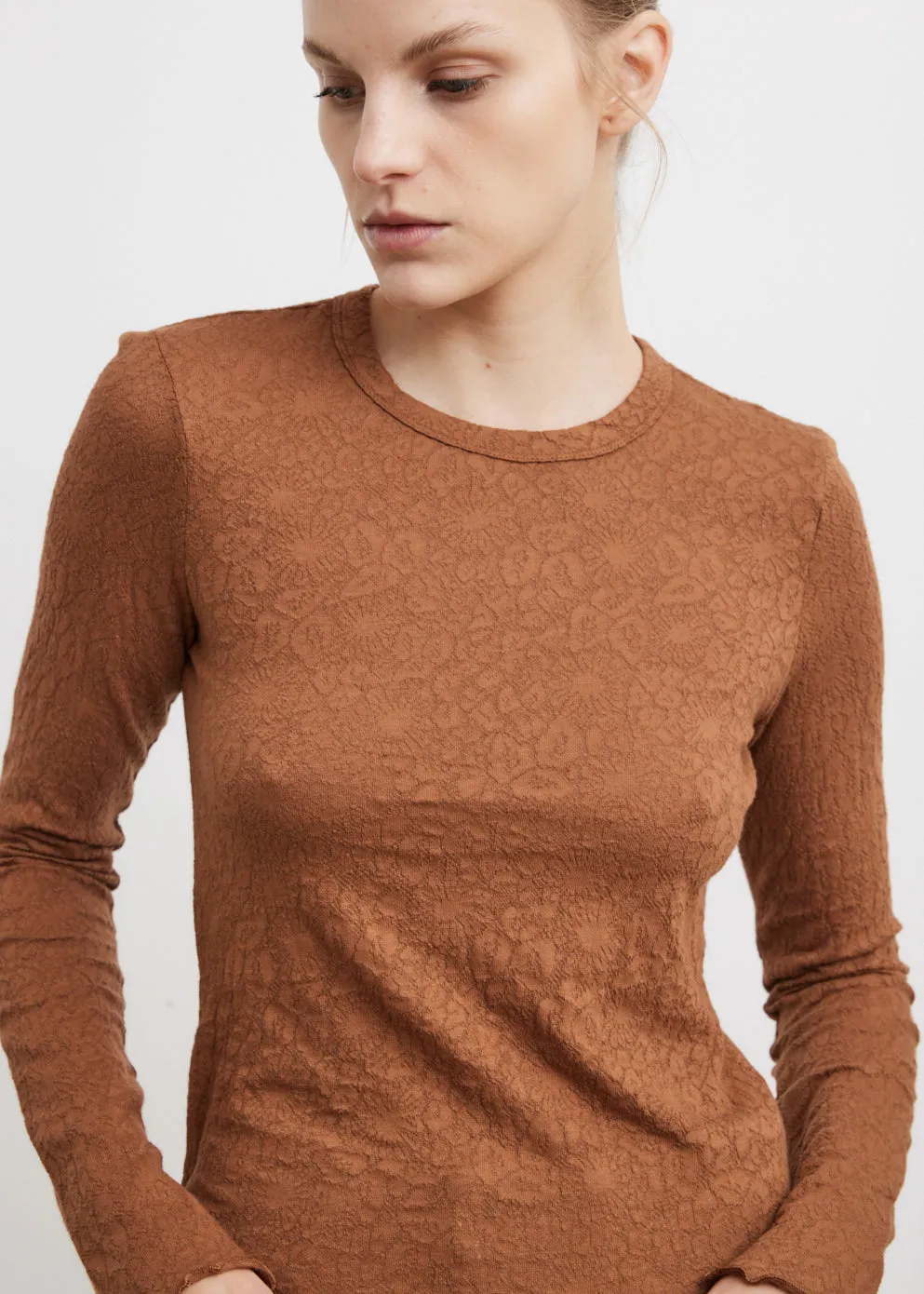 Gemma Jacquard Long Sleeve