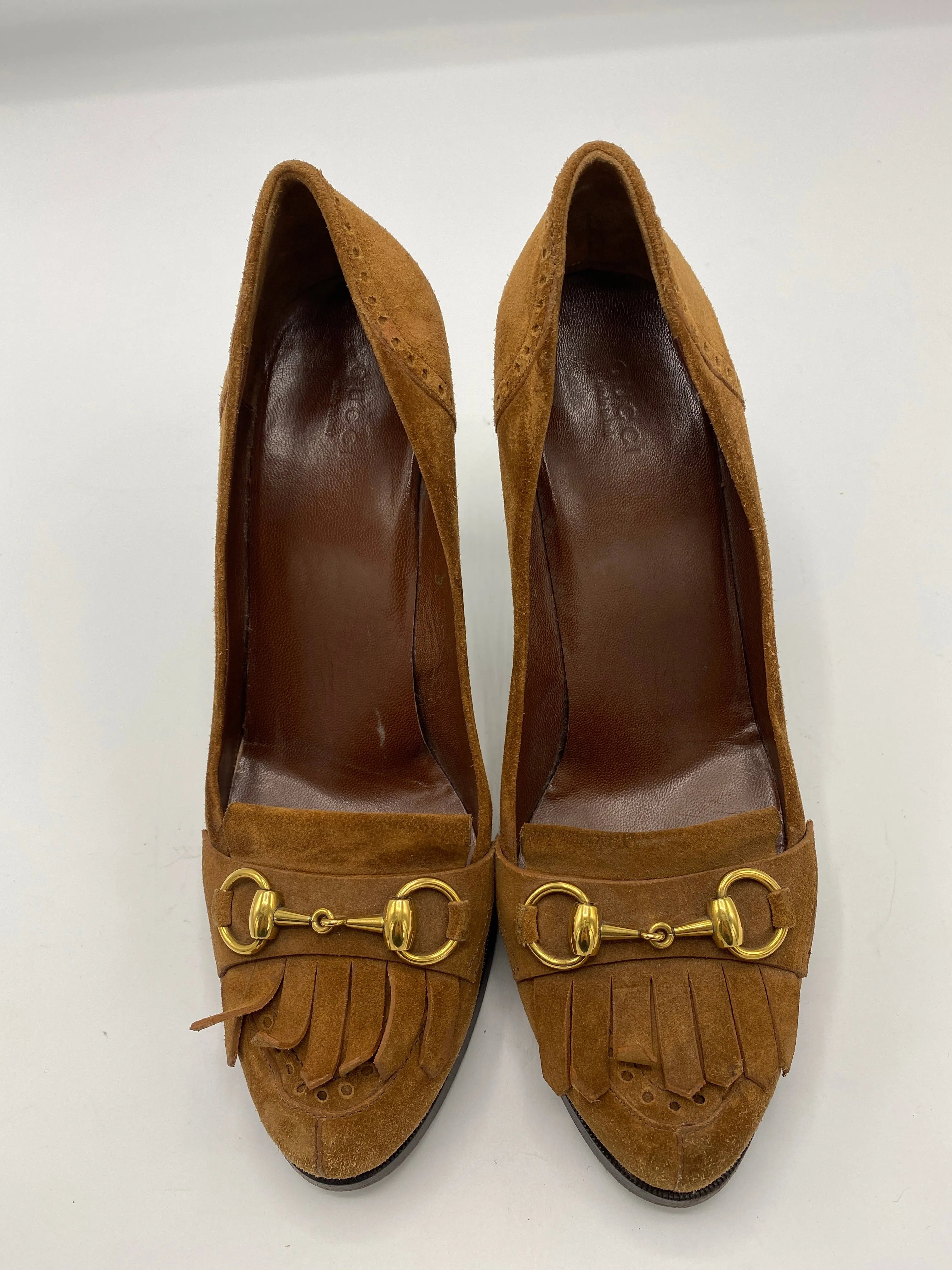 Gucci classic horsebit heels