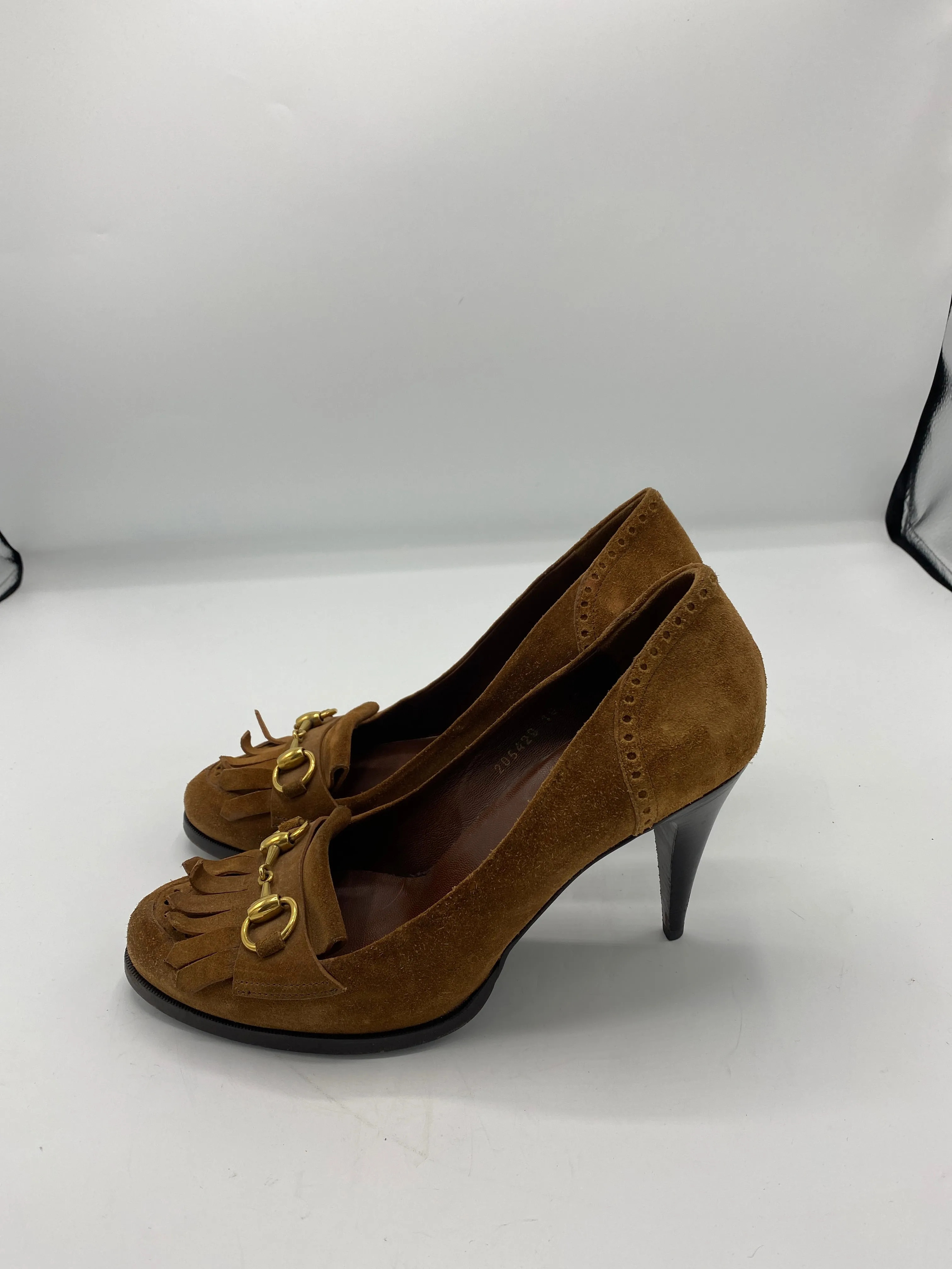 Gucci classic horsebit heels