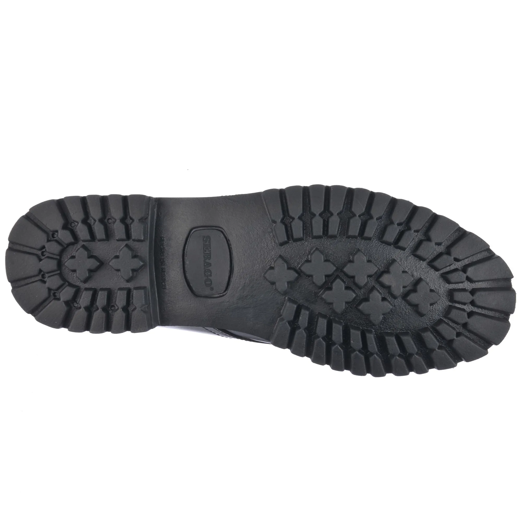 JAMES LUG WOMAN - Moc - Moccasin - Woman - BLACK-WHITE