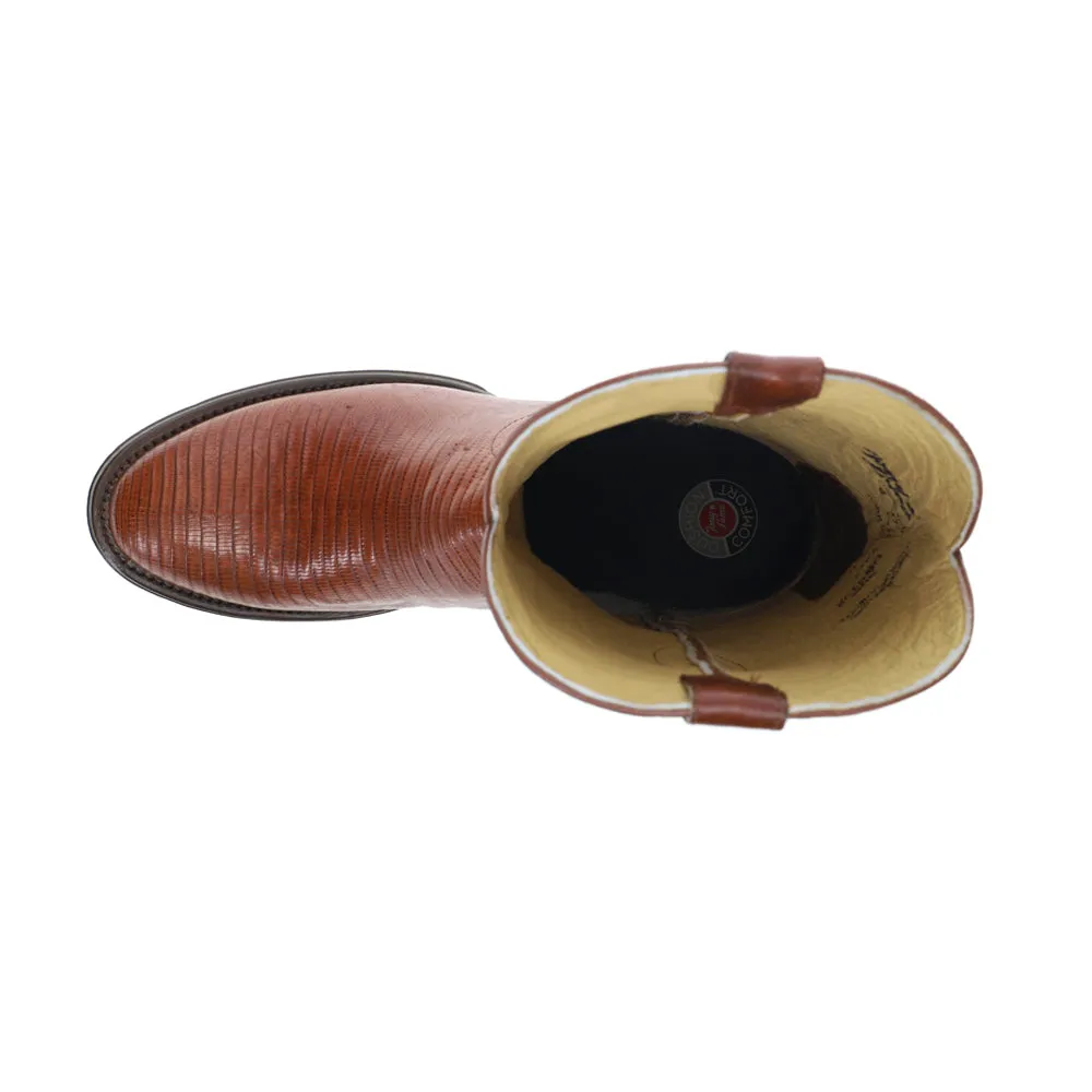 Kirtland 12 Inch Lizard Medium Round Toe Cowboy Boots