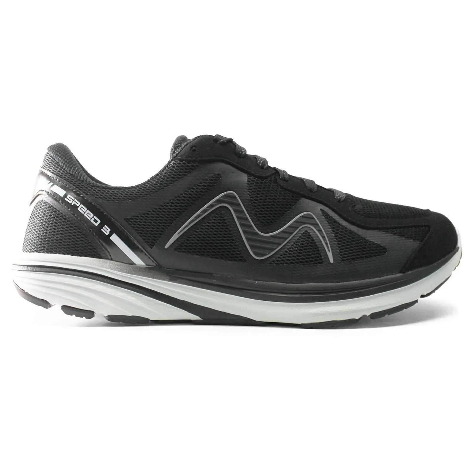 MBT Speed 3 Suede & Mesh Men's Low-Top Trainers