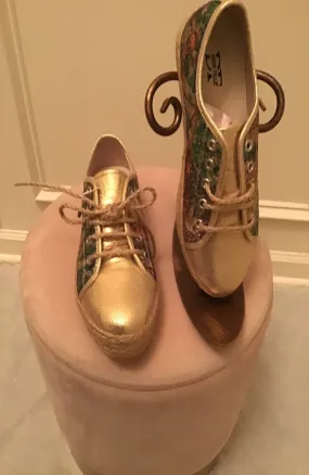 Metallic Sneakers