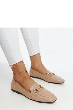 Mocassin adorned with rhinestones