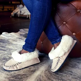 Moccasin Sheepskin Slippers