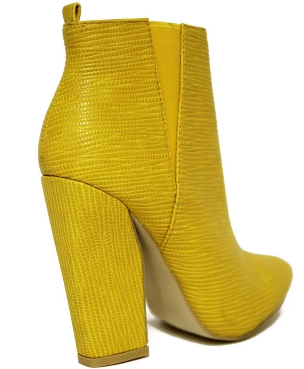 Morgan Boots With 3" Heels