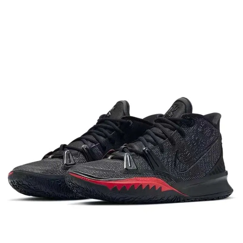 Nike Kyrie 7 Brooklyn Beats shock-absorbing, slip resistant, and durable mid top basketball shoes for both men and women