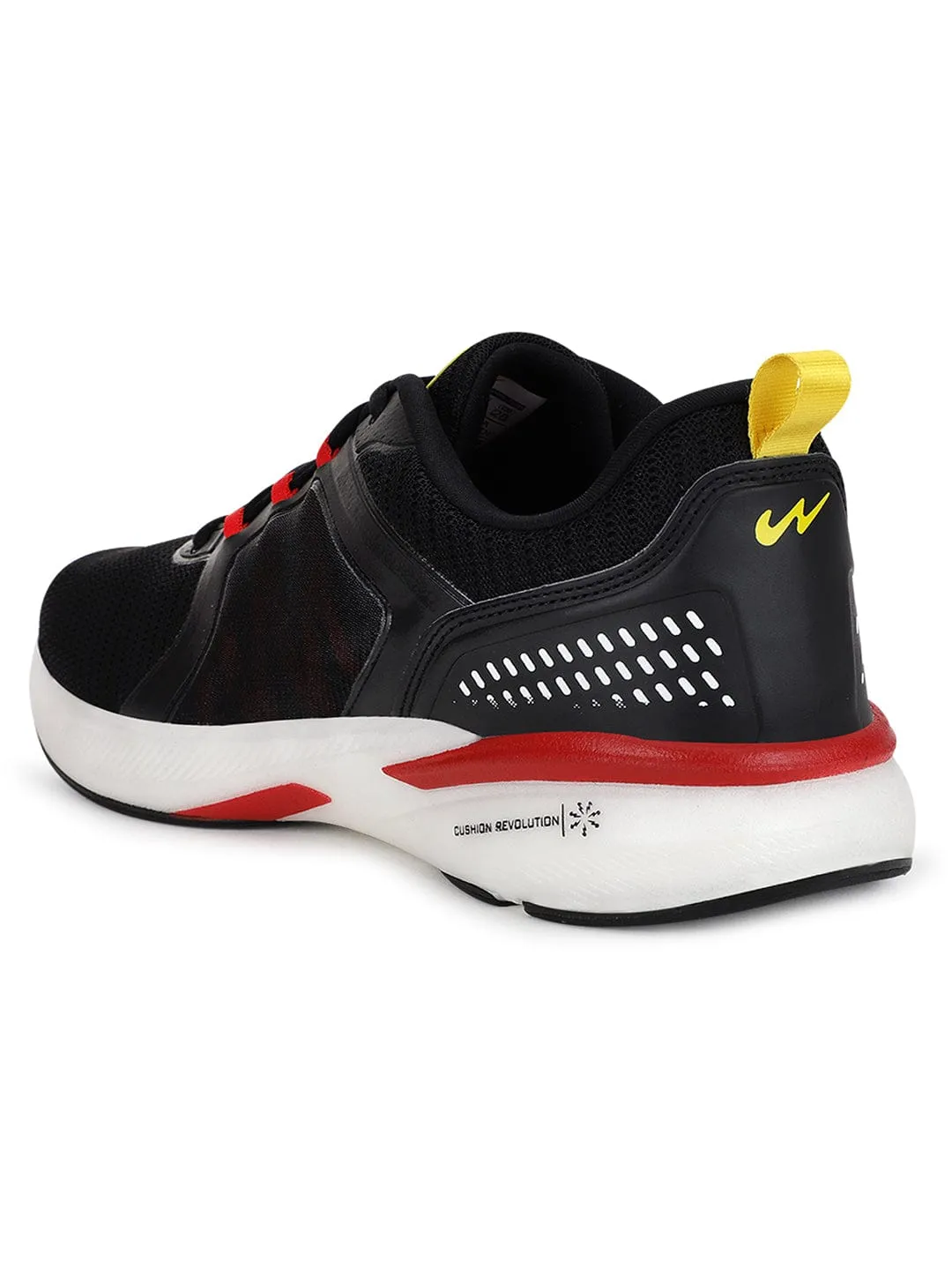 PEDRO Black Men's Running Shoes