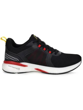 PEDRO Black Men's Running Shoes