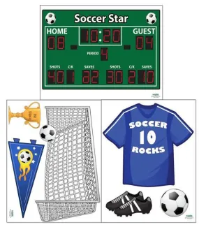 Play Soccer Wall Decals