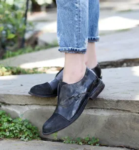 Rose Loafer-Graphito Dip Dye