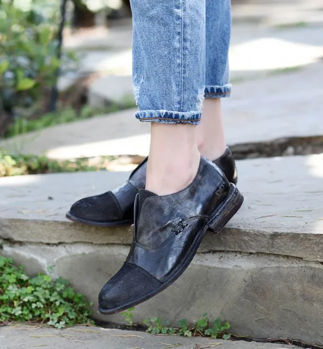 Rose Loafer-Graphito Dip Dye