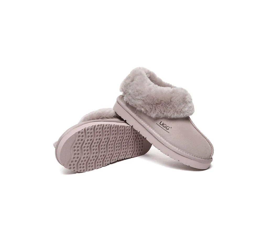 Sheepskin Wool Ankle Homey Special Slippers
