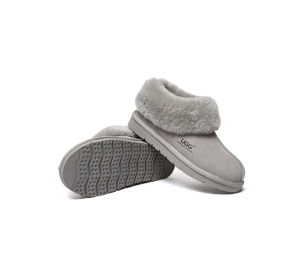 Sheepskin Wool Ankle Homey Special Slippers