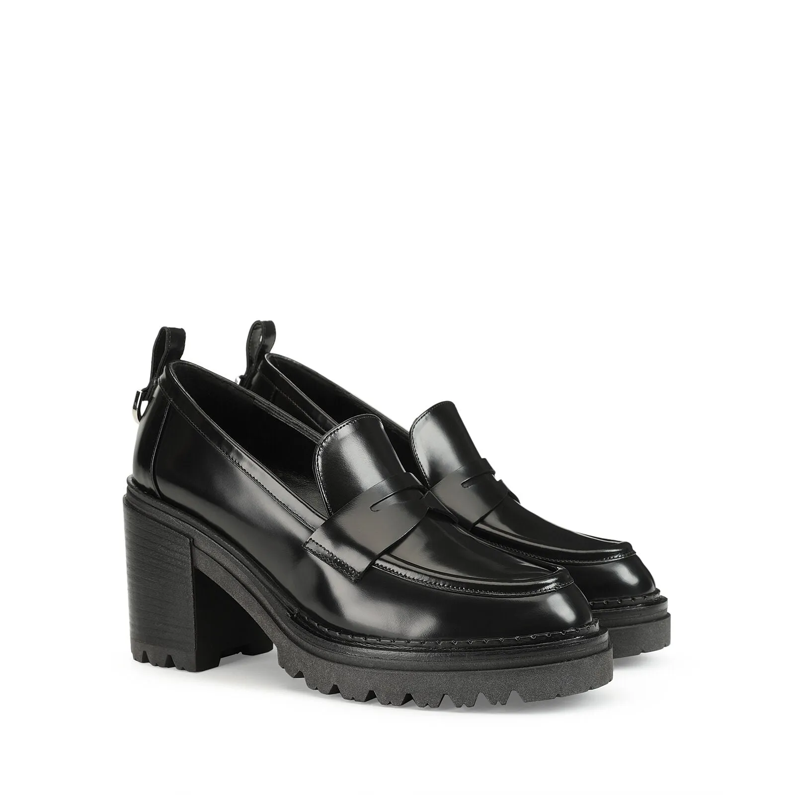 Sr Joan Leather Loafers
