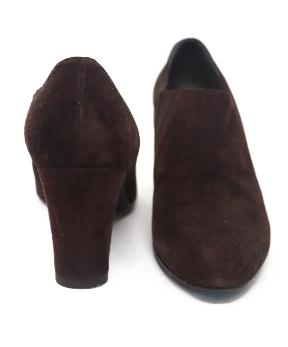 Stuart Weitzman Brown Suede Heels sz 7