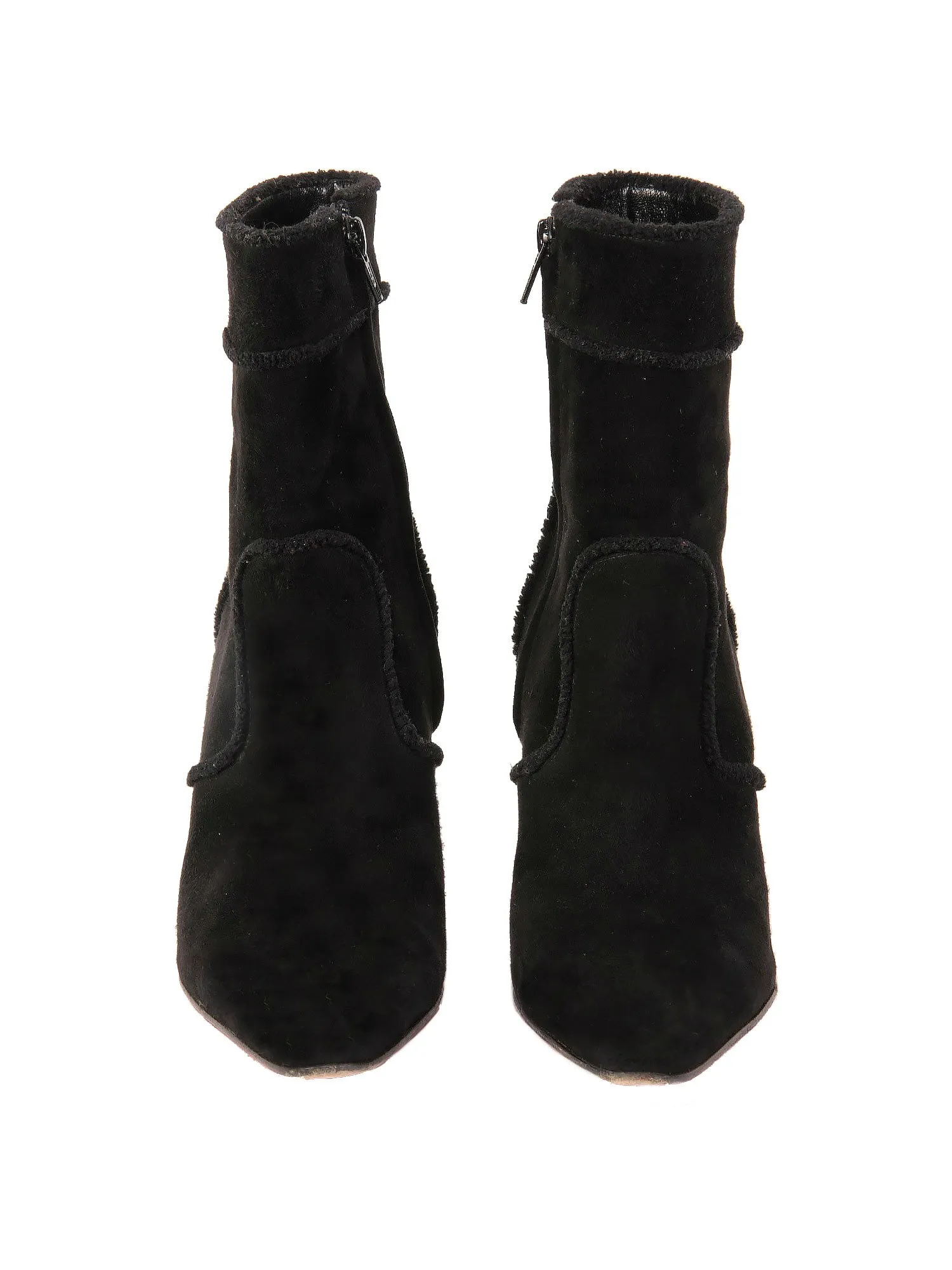 Suede Booties