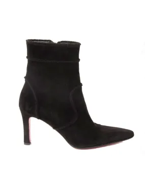 Suede Booties