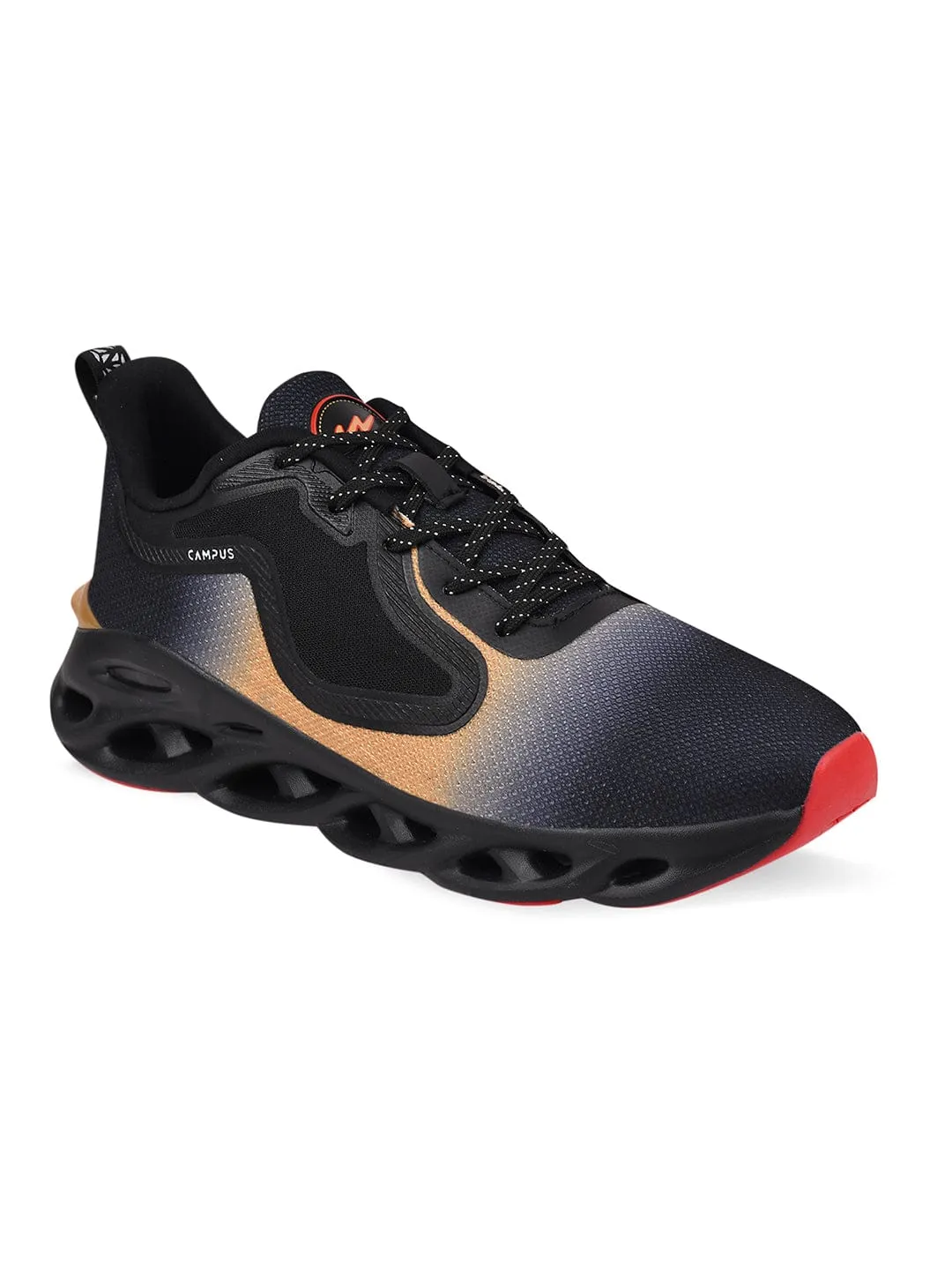 TRONE Black Men's Running Shoes