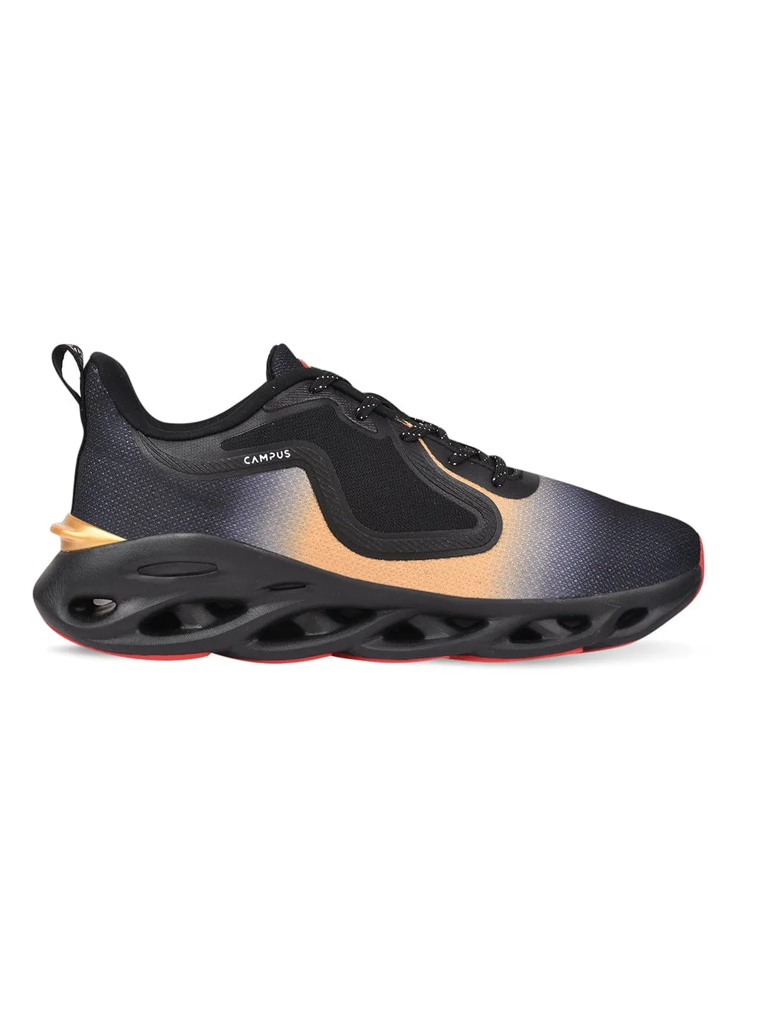 TRONE Black Men's Running Shoes
