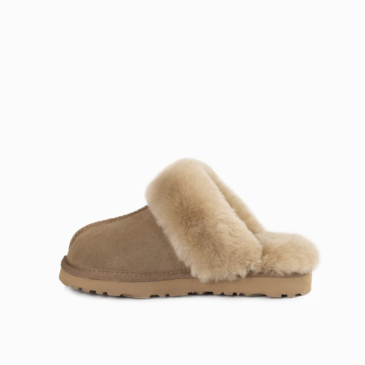 Ugg Slippers Premium Australia Sheepskin Unisex Scuffette Suede