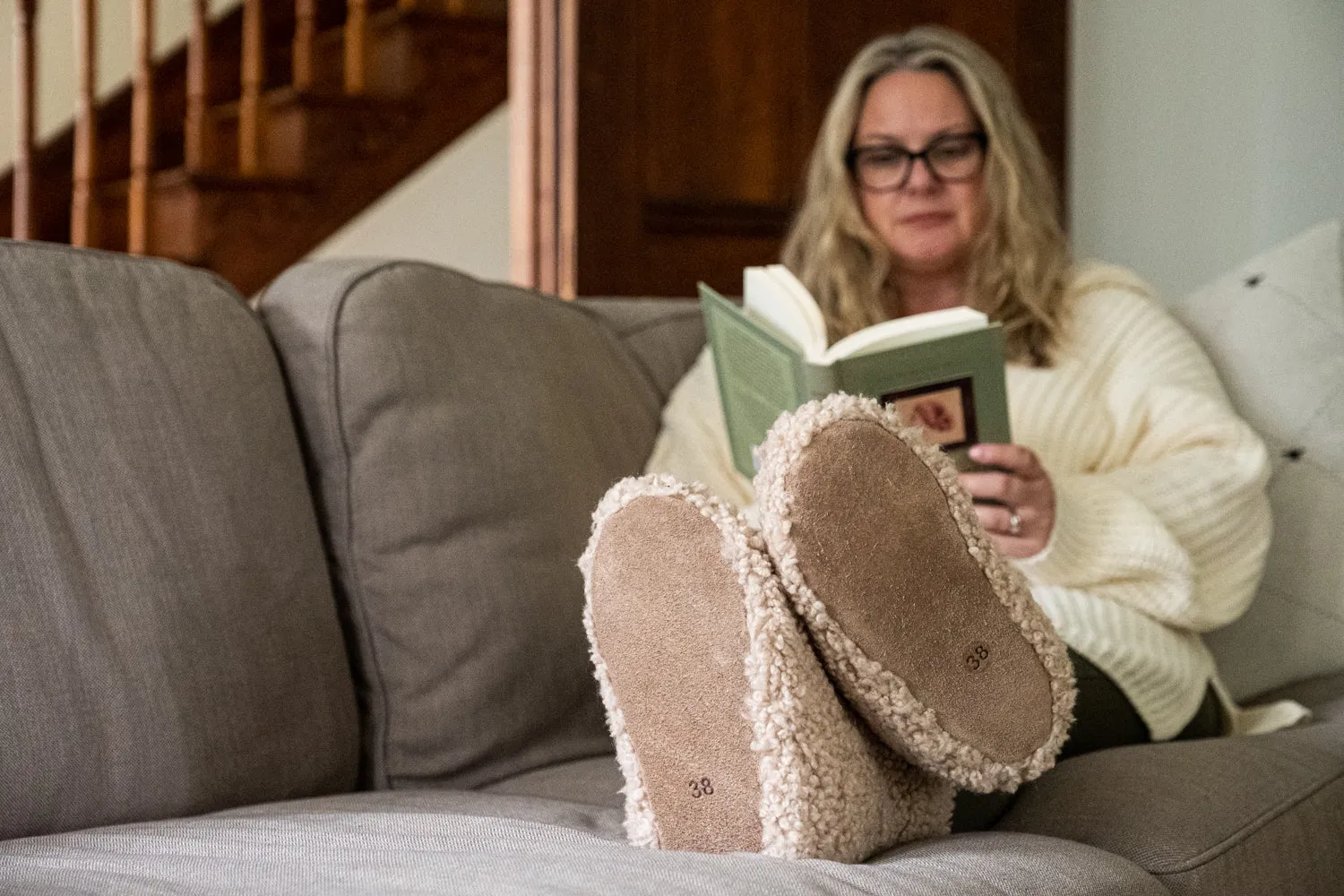 Women's Sheepskin Wren Booties Slippers