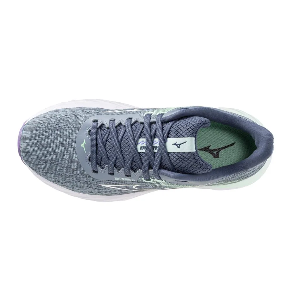 Women's Wave Inspire 21 Running Shoe - Tradewinds/White - Regular (B)