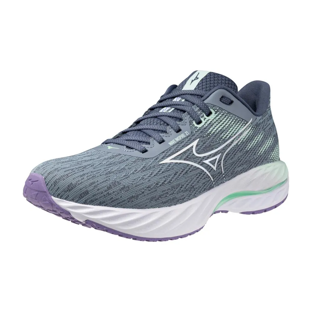 Women's Wave Inspire 21 Running Shoe - Tradewinds/White - Regular (B)